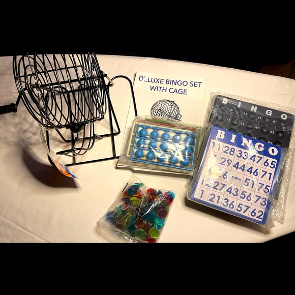 Other - New in box deluxe bingo set